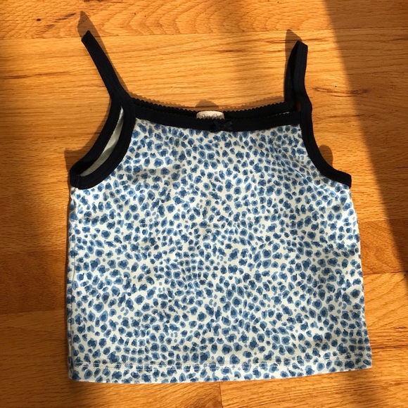 Brandy Melville blue cheetah Belle tank BNWT 💙 - Picture 2 of 4
